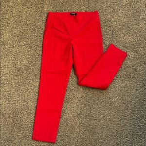 Stylish Red Women's Trousers